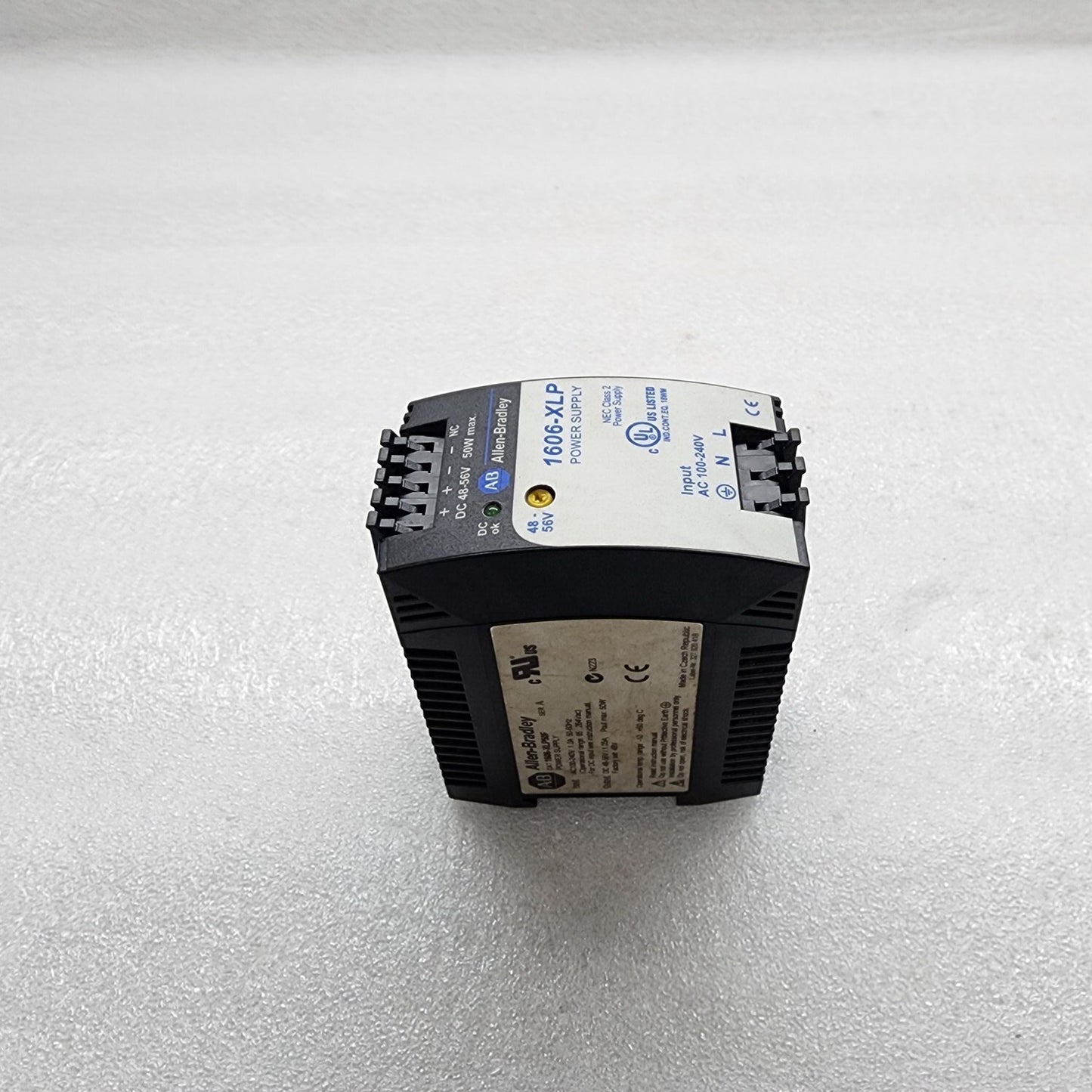 ALLEN BRADLEY CAT 1606-XLP POWER SUPPLY 48-56VDC 1.05A