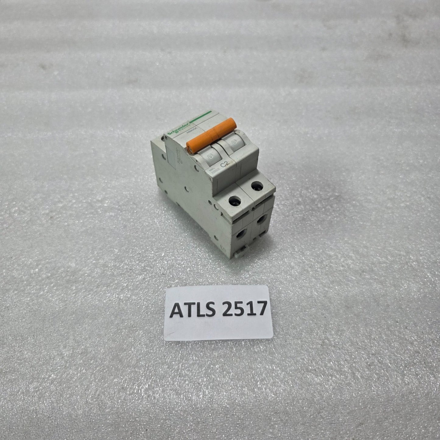 S ELECTRIC NBKRA C2 2 POLE MINIATURE CIRCUIT BREAKER 2A 415V MCB