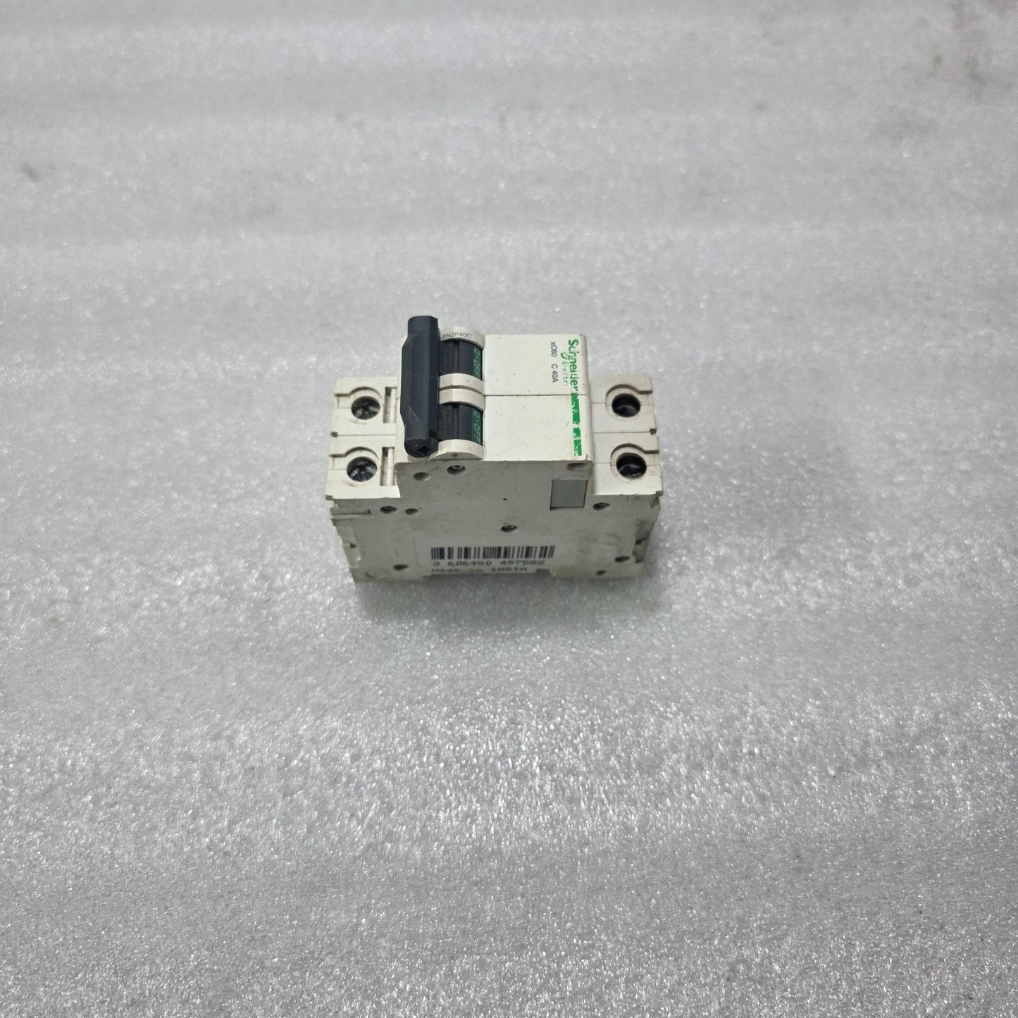 S ELECTRIC XC60 C40A 2 POLE MINIATURE CIRCUIT BREAKER MCB 40A 415V