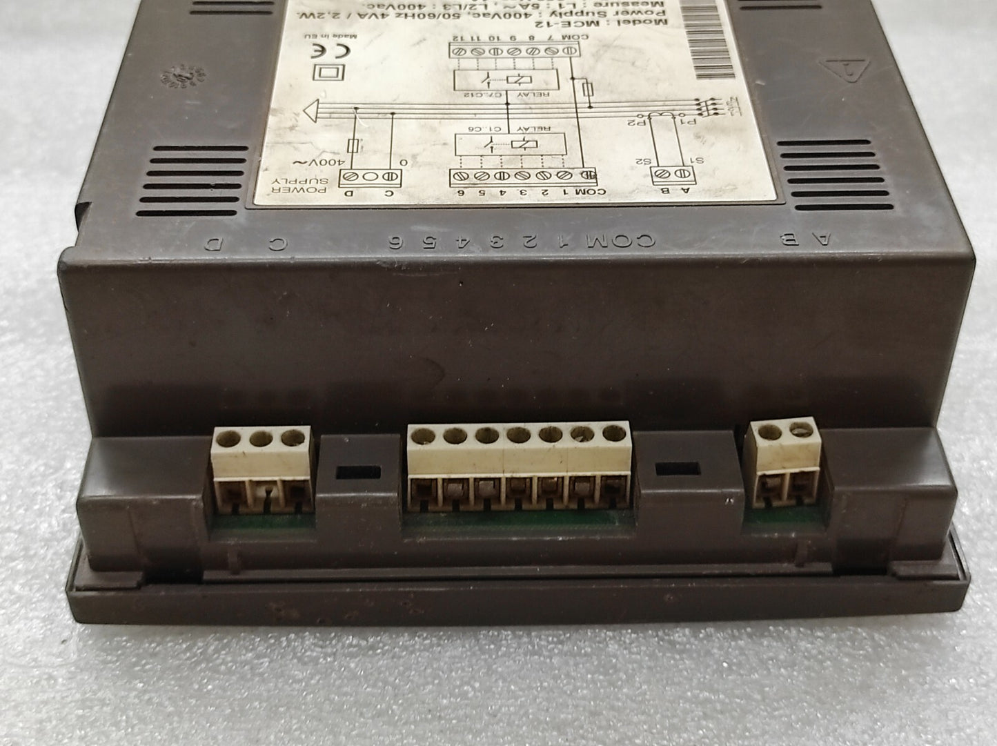 LIFASA MCE-12 POWER FACTOR CONTROLLER 400VAC