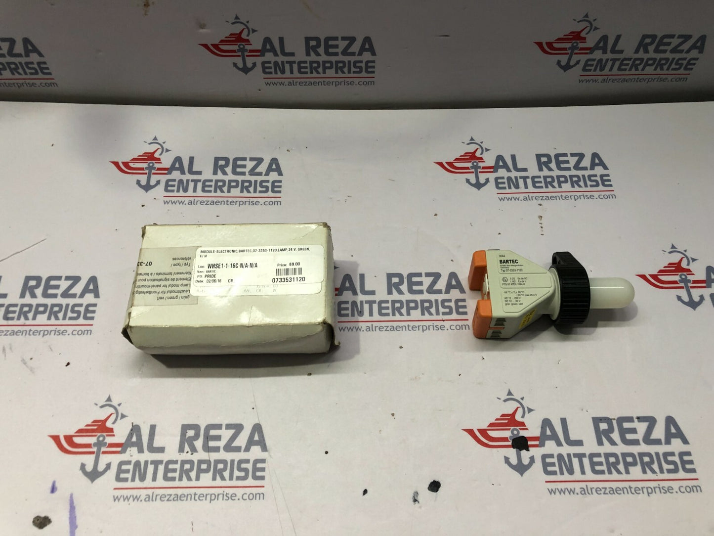 BARTEC 07-3353-1120 GREEN LAMP 24V