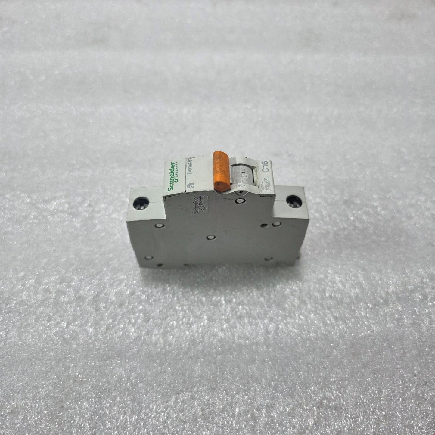 S ELECTRIC DOMA61 C16 SINGLE POLE MCB 16A 230V 6KA MINIATURE CIRCUIT BREAKER