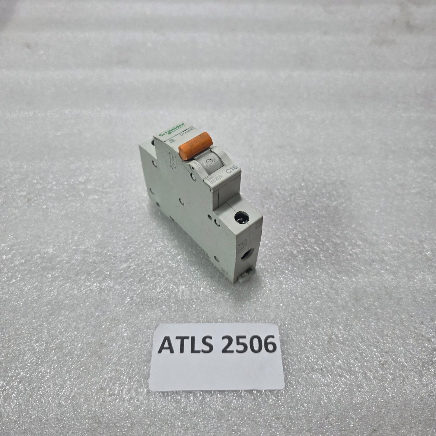 S ELECTRIC DOMA61 C16 SINGLE POLE MCB 16A 230V 6KA MINIATURE CIRCUIT BREAKER