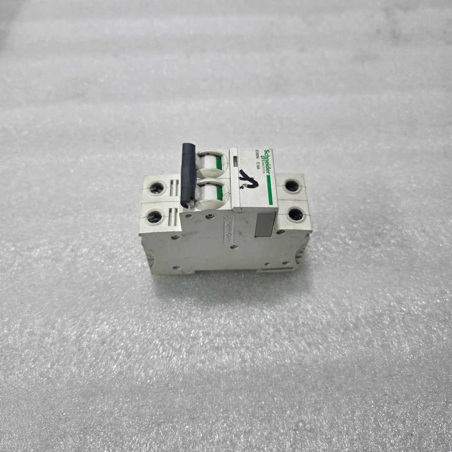 S ELECTRIC IC60N C6A 2 POLE MINIATURE CIRCUIT BREAKER MCB 6A 415V