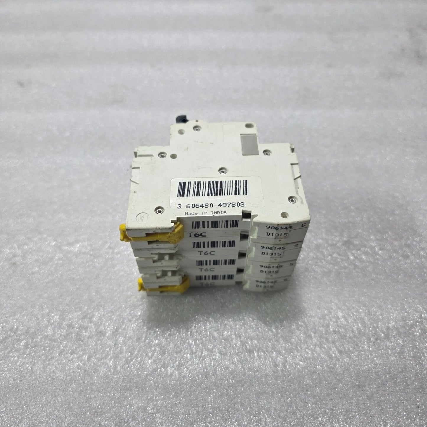 S ELECTRIC XC60 C6A 4 POLE MINIATURE CIRCUIT BREAKER 6A 415V MCB