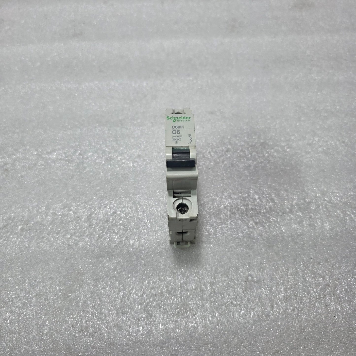 S ELECTRIC C60H C6 SINGLE POLE MCB 6A 240/415V 10KA MINIATURE CIRCUIT BREAKER