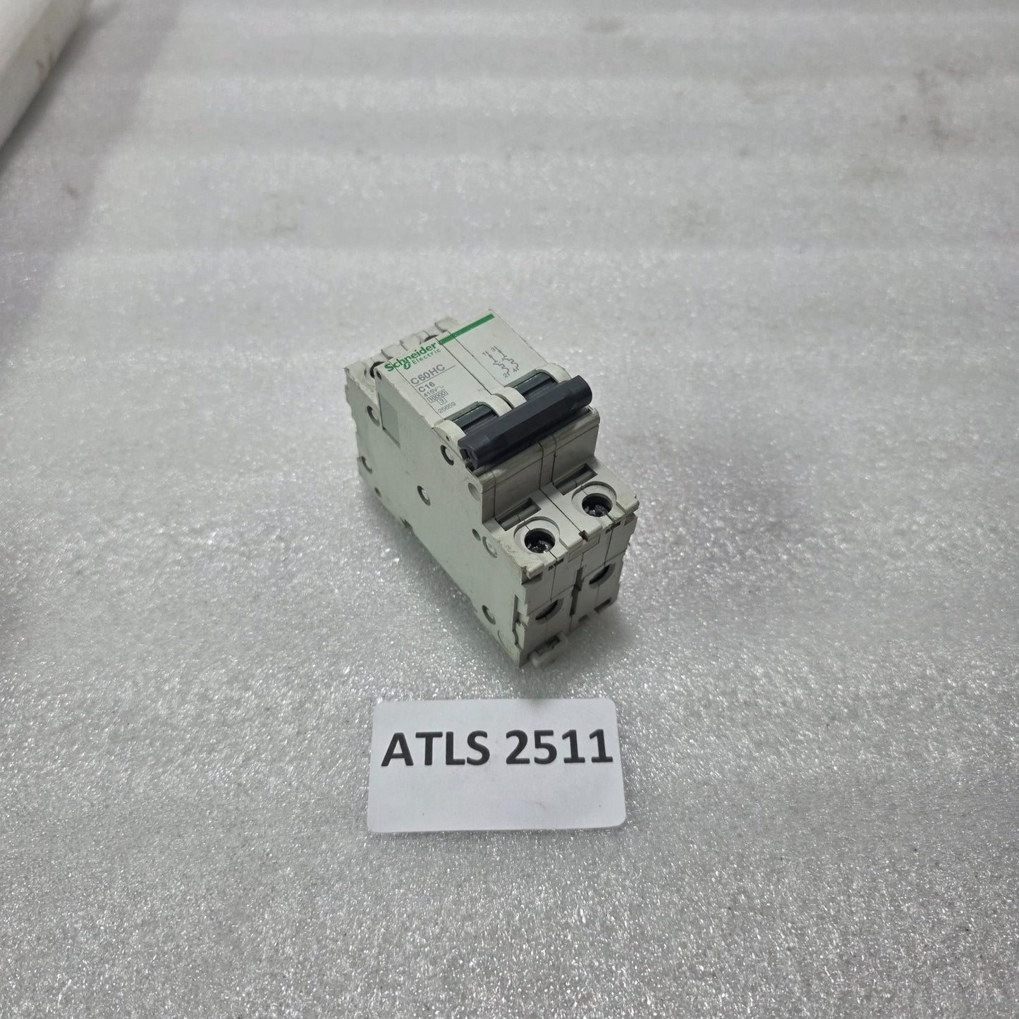 S ELECTRIC C60HC C16 2 POLE MCB 16A 415V 10KA INDUSTRIAL CIRCUIT BREAKER