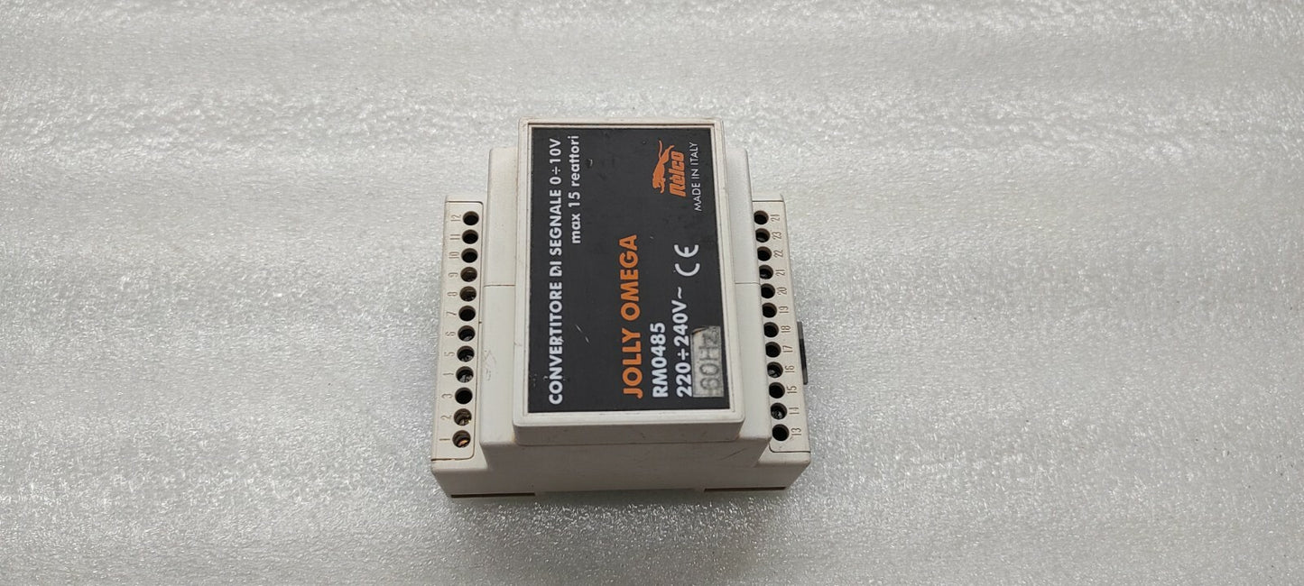 JOLLY OMEGA RELCO RM0485 SIGNAL CONVERTER 220-240V