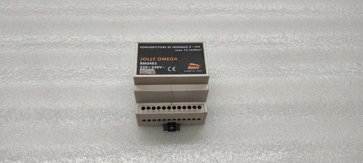 JOLLY OMEGA RELCO RM0485 SIGNAL CONVERTER 220-240V