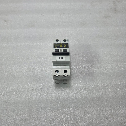 AEG ELFA E 82S C2 2 POLE MINIATURE CIRCUIT BREAKER 2A 415V MCB