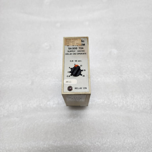 ELECTROMATIC SA205724 DELAY ON OPERATE 24VDC SA 205 724