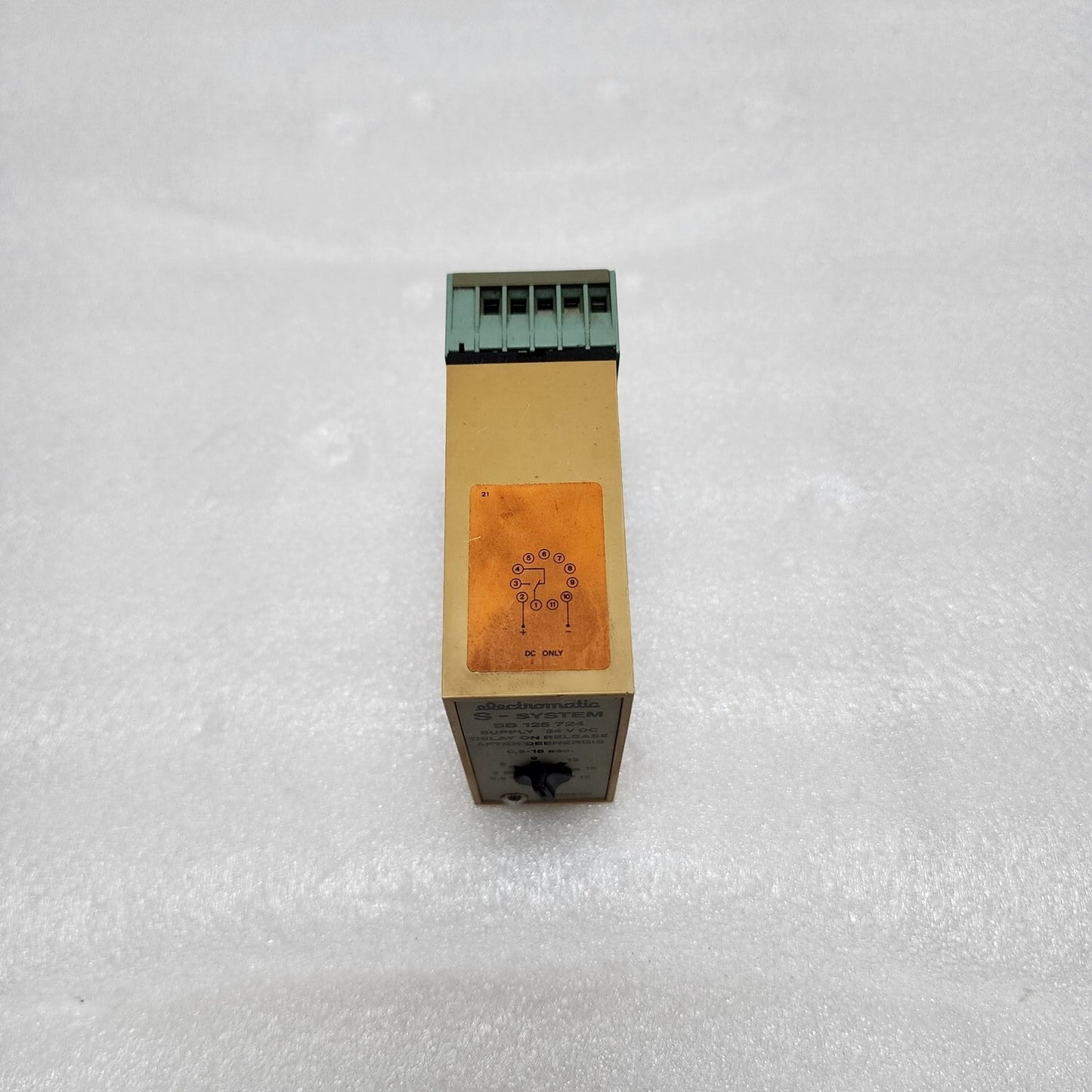 ELECTROMATIC SB125724 DELAY ON RELEASE AFTER DEENERGIS 24VDC