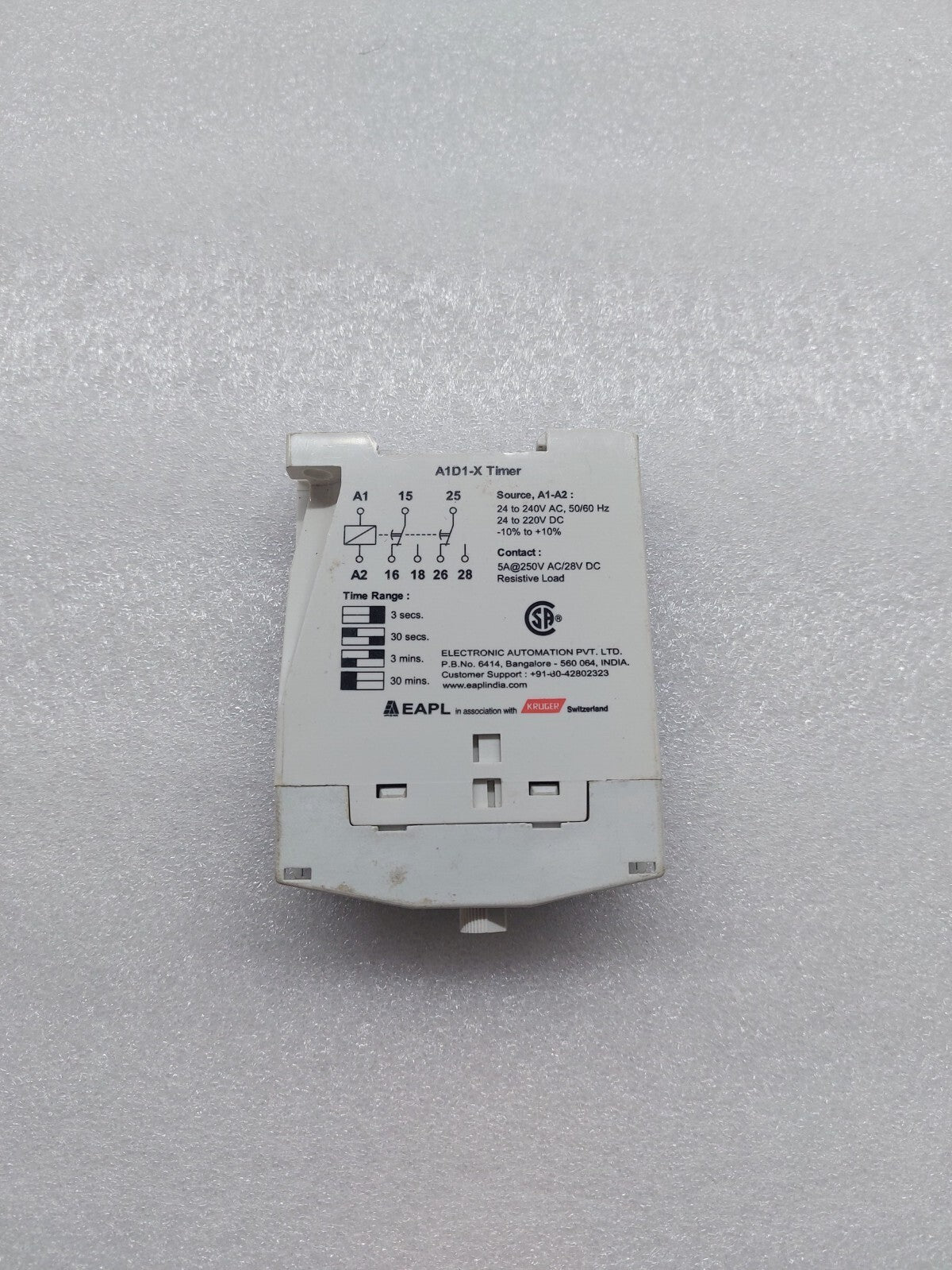 EAPL A1D1-X  TIMER 24-240VAC/24-220VDC
