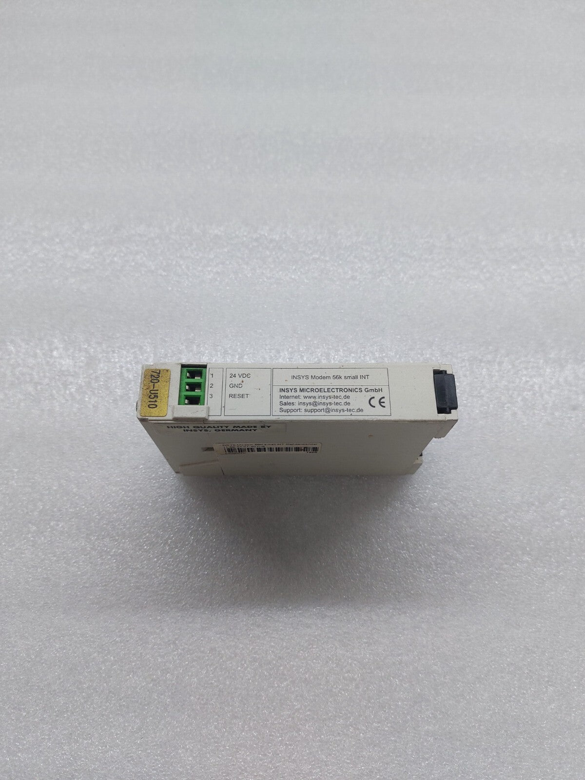 INSYS MICROELECTRONICS 703C MODEM 56K 1102010140.018 SMALL INT STANDADLANDER