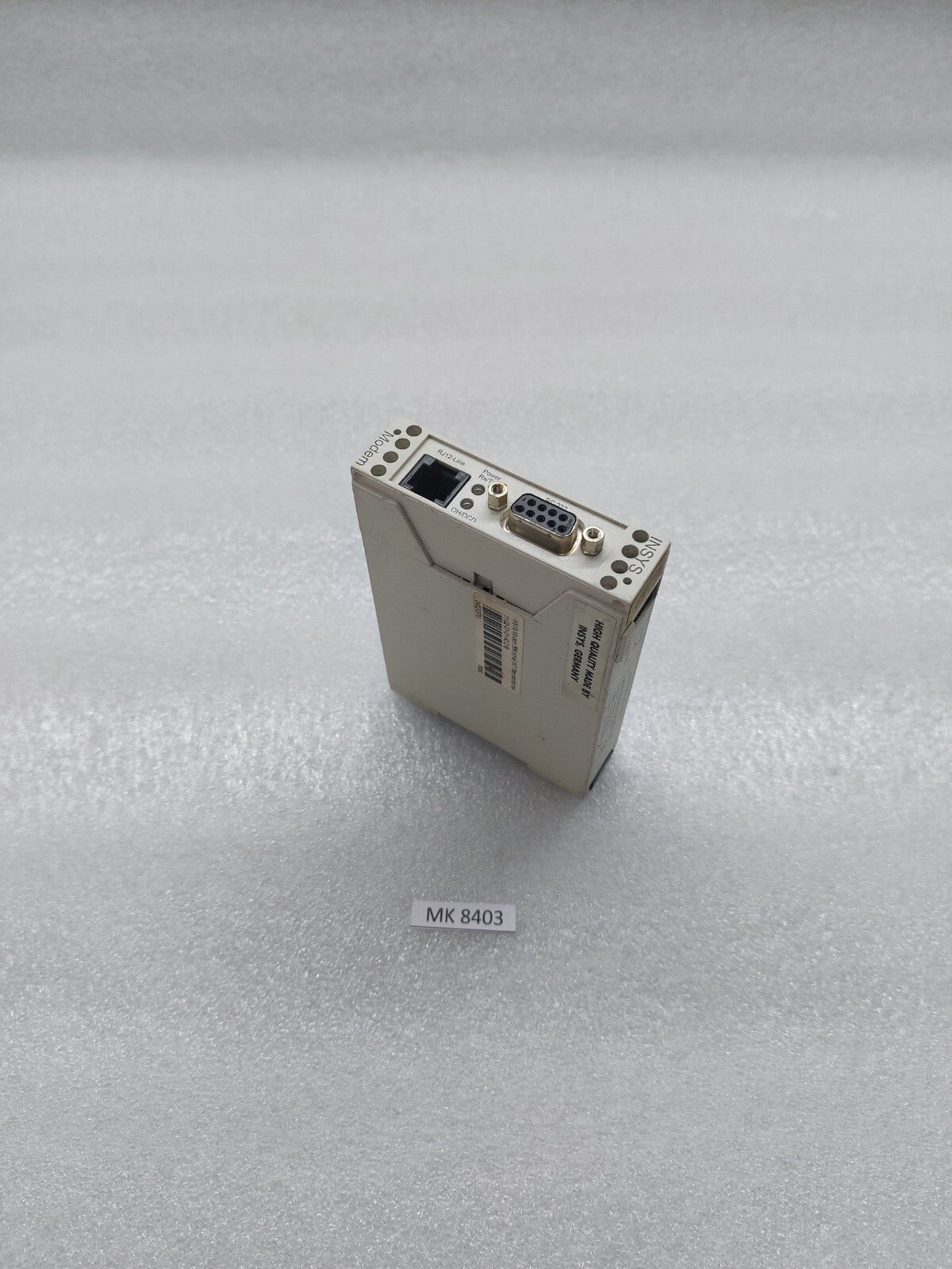 INSYS MICROELECTRONICS 703C MODEM 56K 1102010140.018 SMALL INT STANDADLANDER