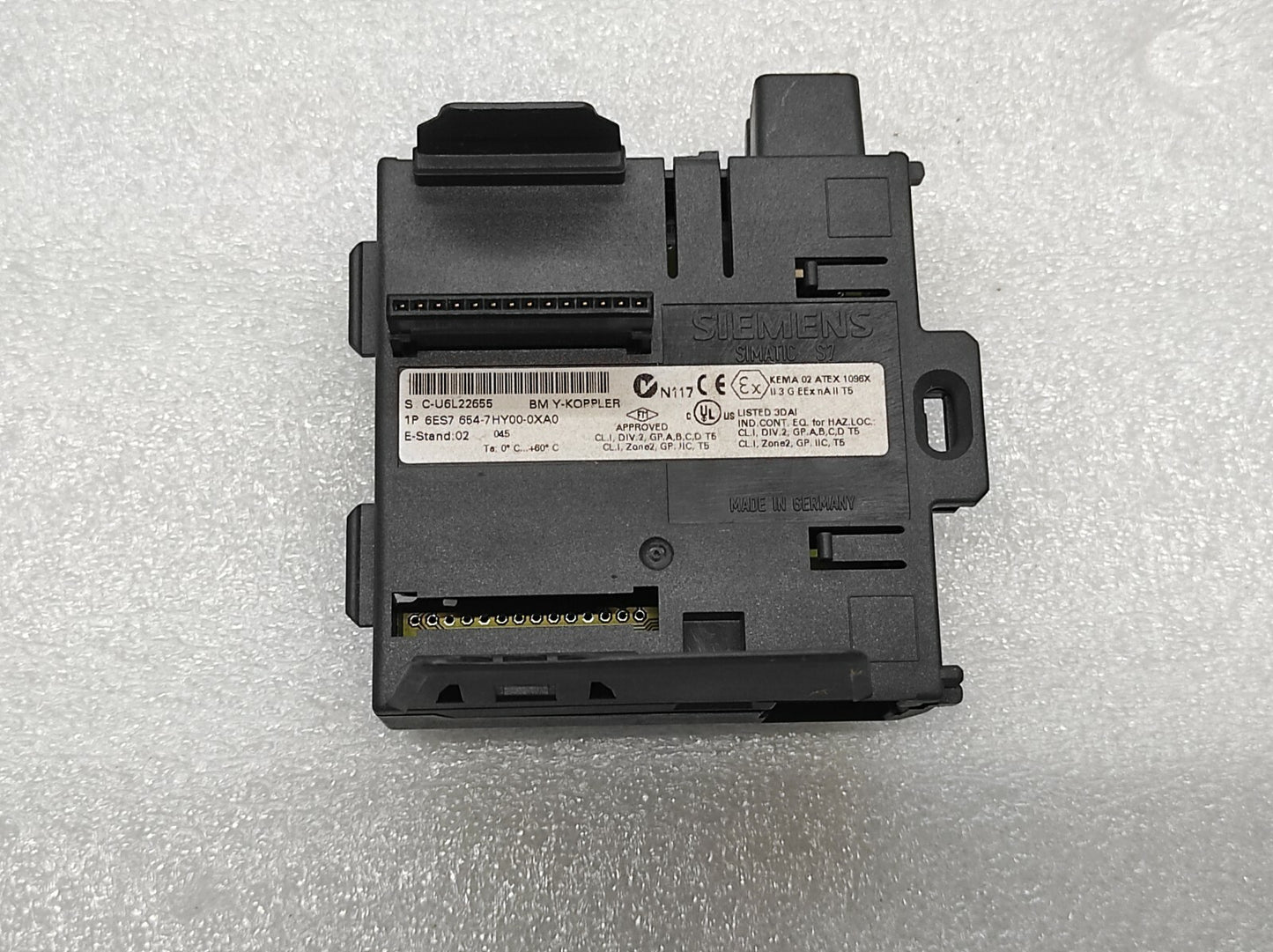SIEMENS 6ES7 654-7HY00-0XA0 BM Y-KOPPLER