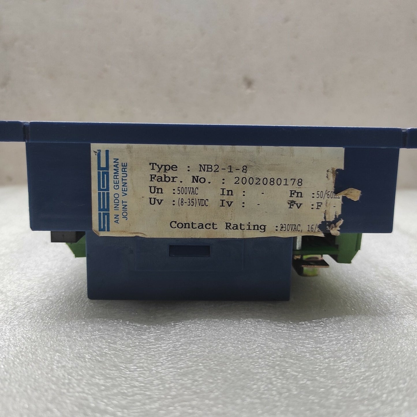SEGC NB2-1-8 GENERATOR AUTOMATIC CONTROLLER 2002080178 WOODWARD SEG