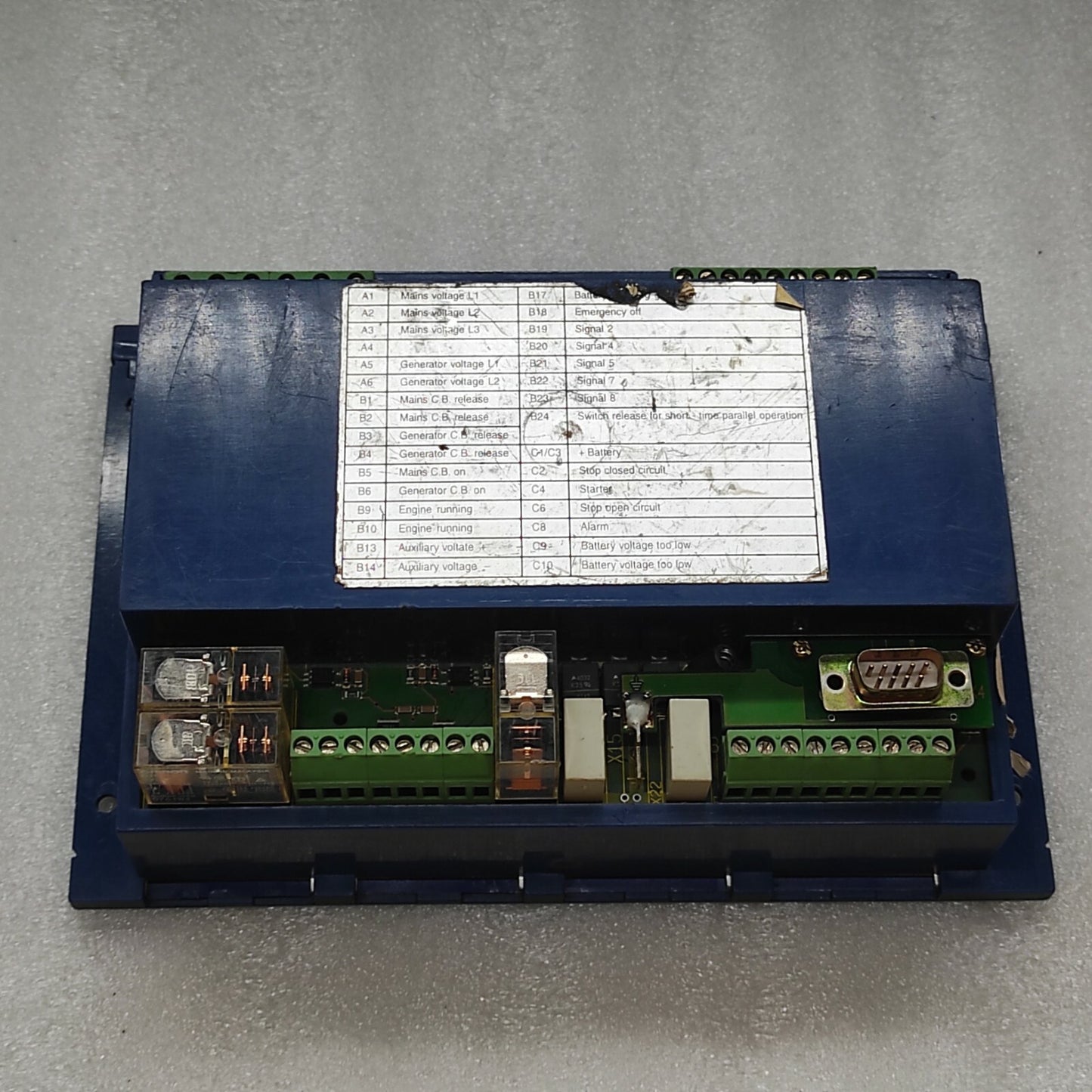 SEGC NB2-1-8 GENERATOR AUTOMATIC CONTROLLER 2002080178 WOODWARD SEG