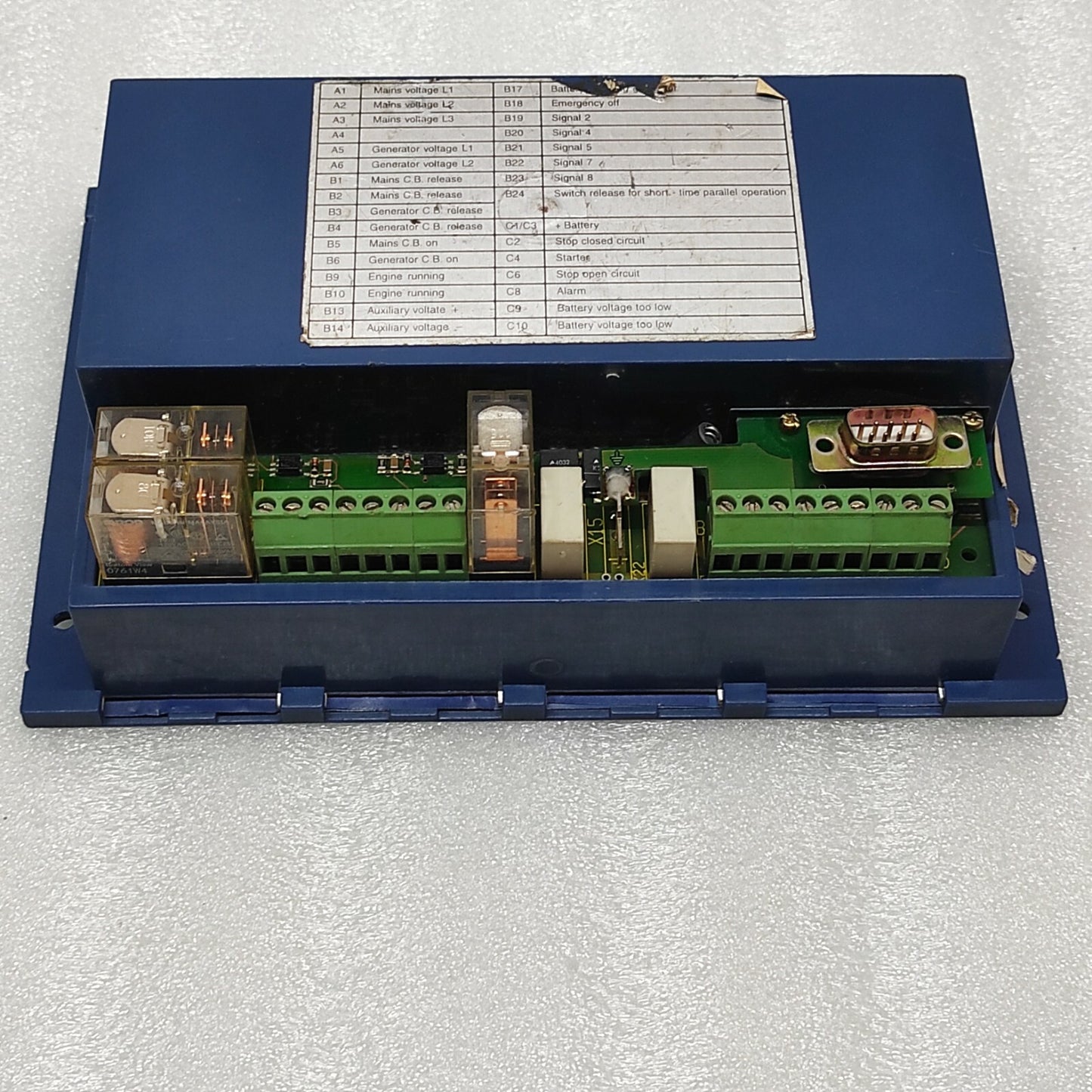 SEGC NB2-1-8 GENERATOR AUTOMATIC CONTROLLER 2002080178 WOODWARD SEG