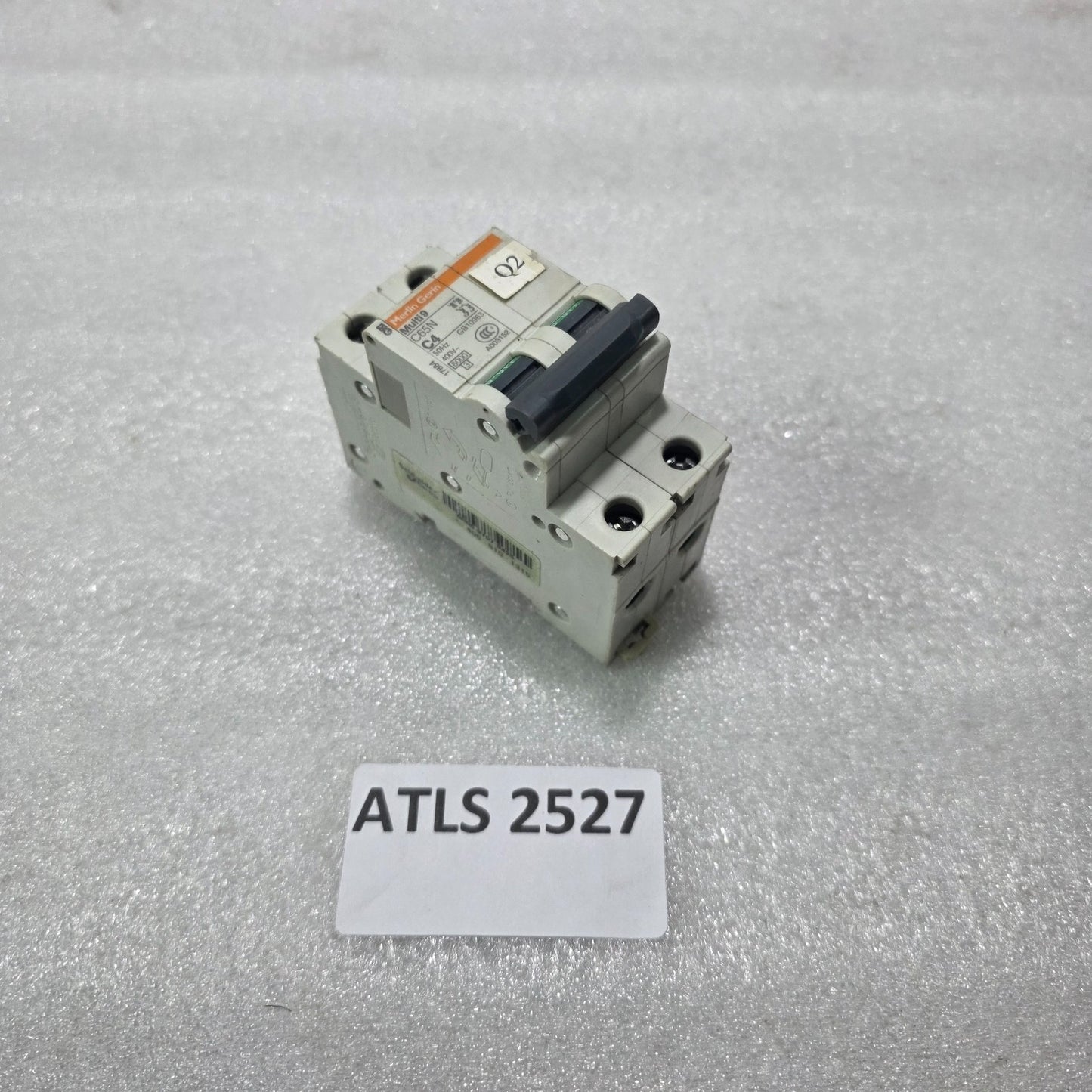MERLIN GERIN MULTI9 C65N C4 2 POLE MCB CIRCUIT BREAKER 4A 400V 6KA