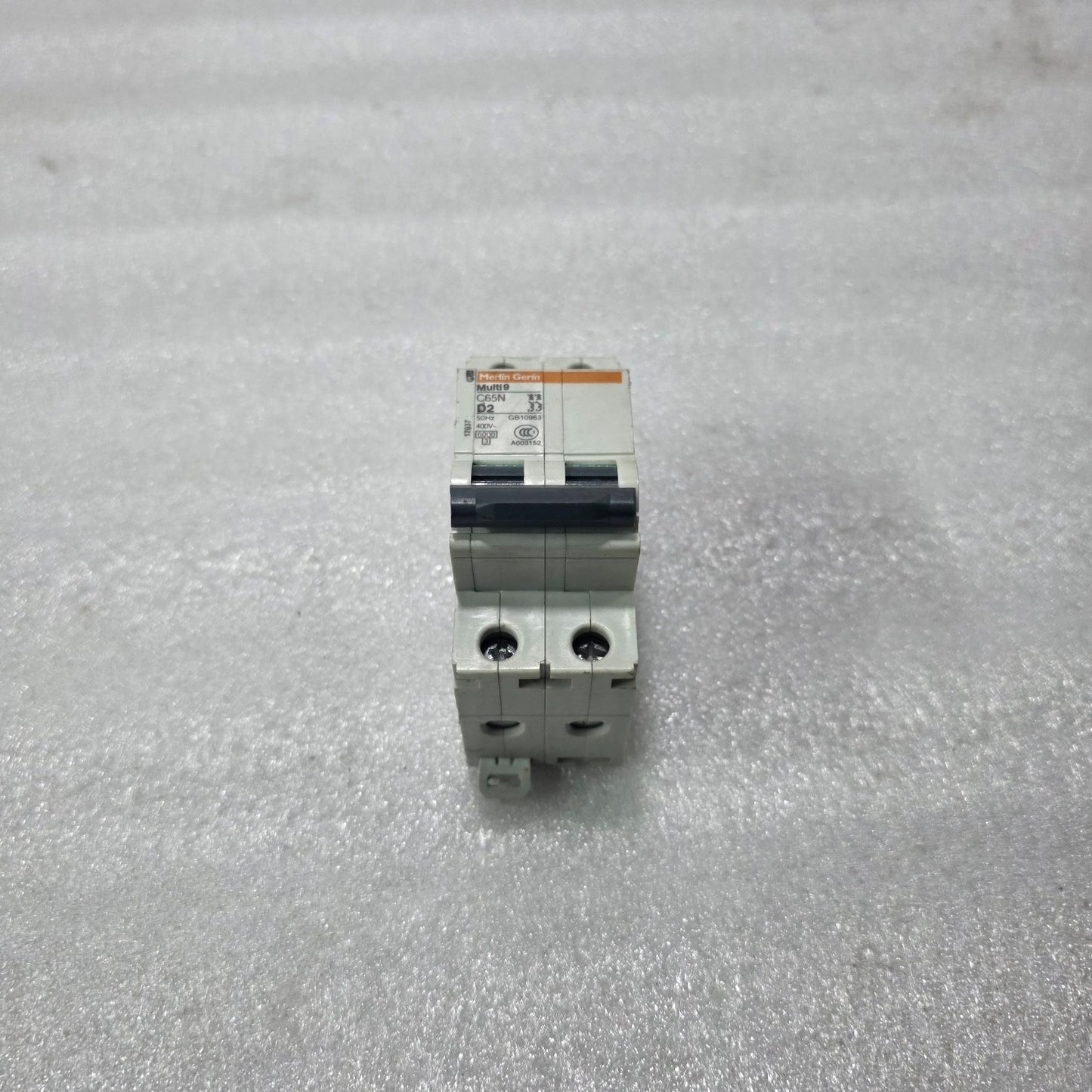 MERLIN GERIN MULTI9 C65N D2 2 POLE MCB CIRCUIT BREAKER 2A 400V 6KA