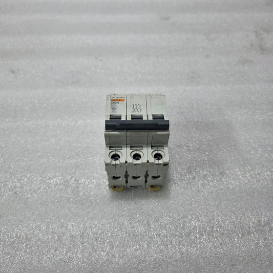 MERLIN GERIN MULTI9 C60N C20 20A 3 POLE MINIATURE CIRCUIT BREAKER 400V 6KA