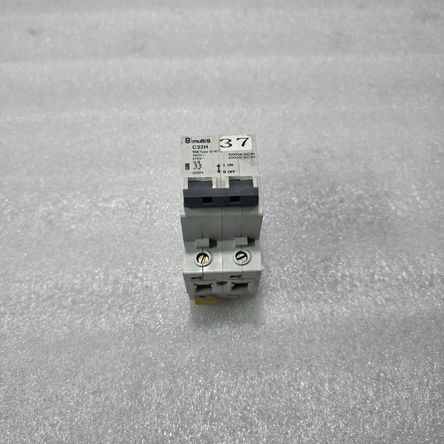 MERLIN GERIN MULTI9 C32H 10A 2 POLE MCB CIRCUIT BREAKER 380/415V 10KA