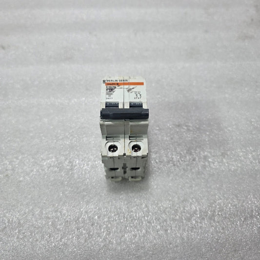 MERLIN GERIN MULTI 9 C60N B16 16A 2 POLE MCB CIRCUIT BREAKER 400V 6KA