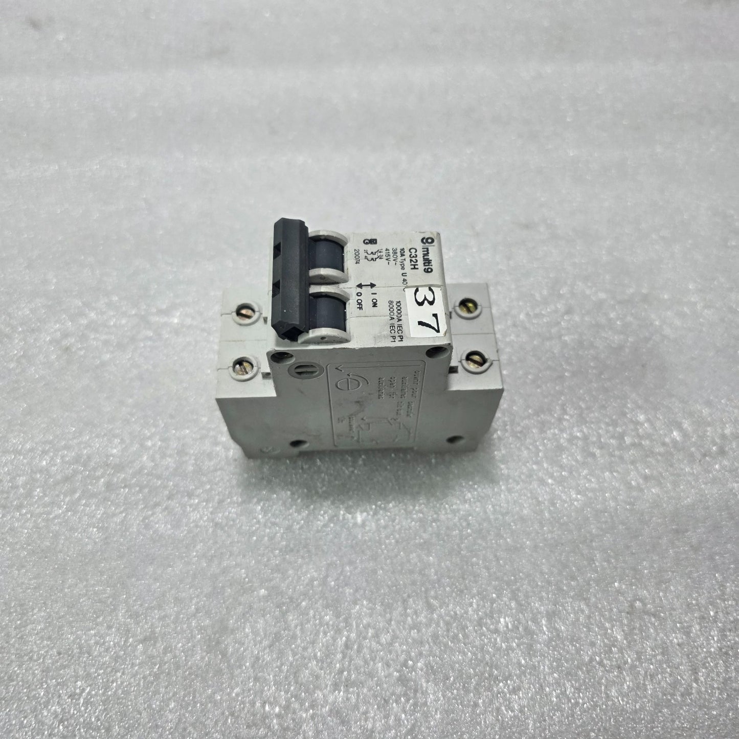 MERLIN GERIN MULTI9 C32H 10A 2 POLE MCB CIRCUIT BREAKER 380/415V 10KA