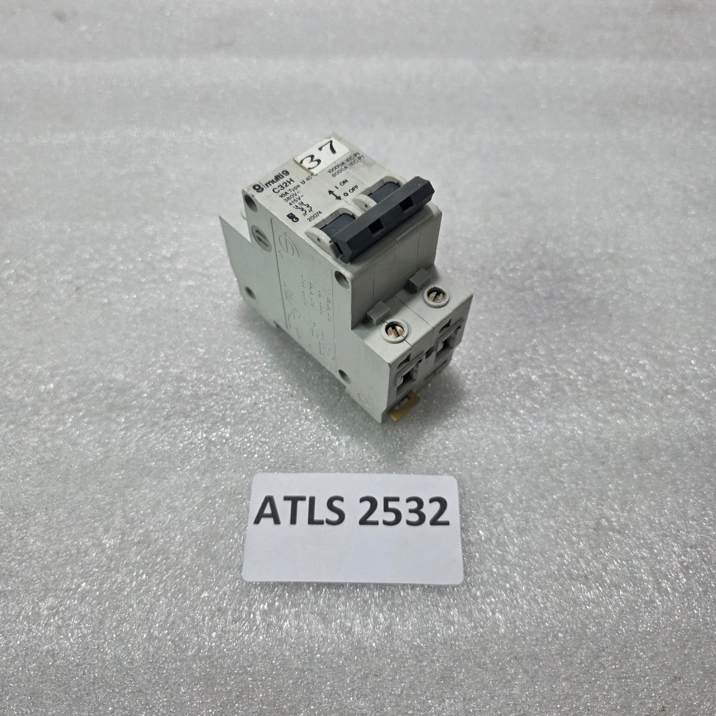 MERLIN GERIN MULTI9 C32H 10A 2 POLE MCB CIRCUIT BREAKER 380/415V 10KA