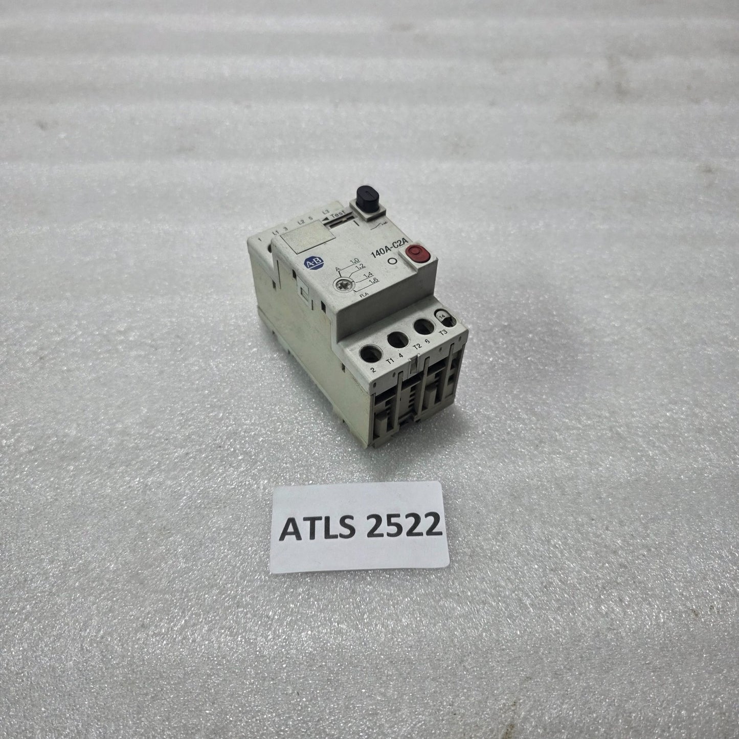 ALLEN BRADLEY 140A-C2A-B16 SERIES A MANUAL MOTOR STARTER PROTECTOR 1.0-1.6A