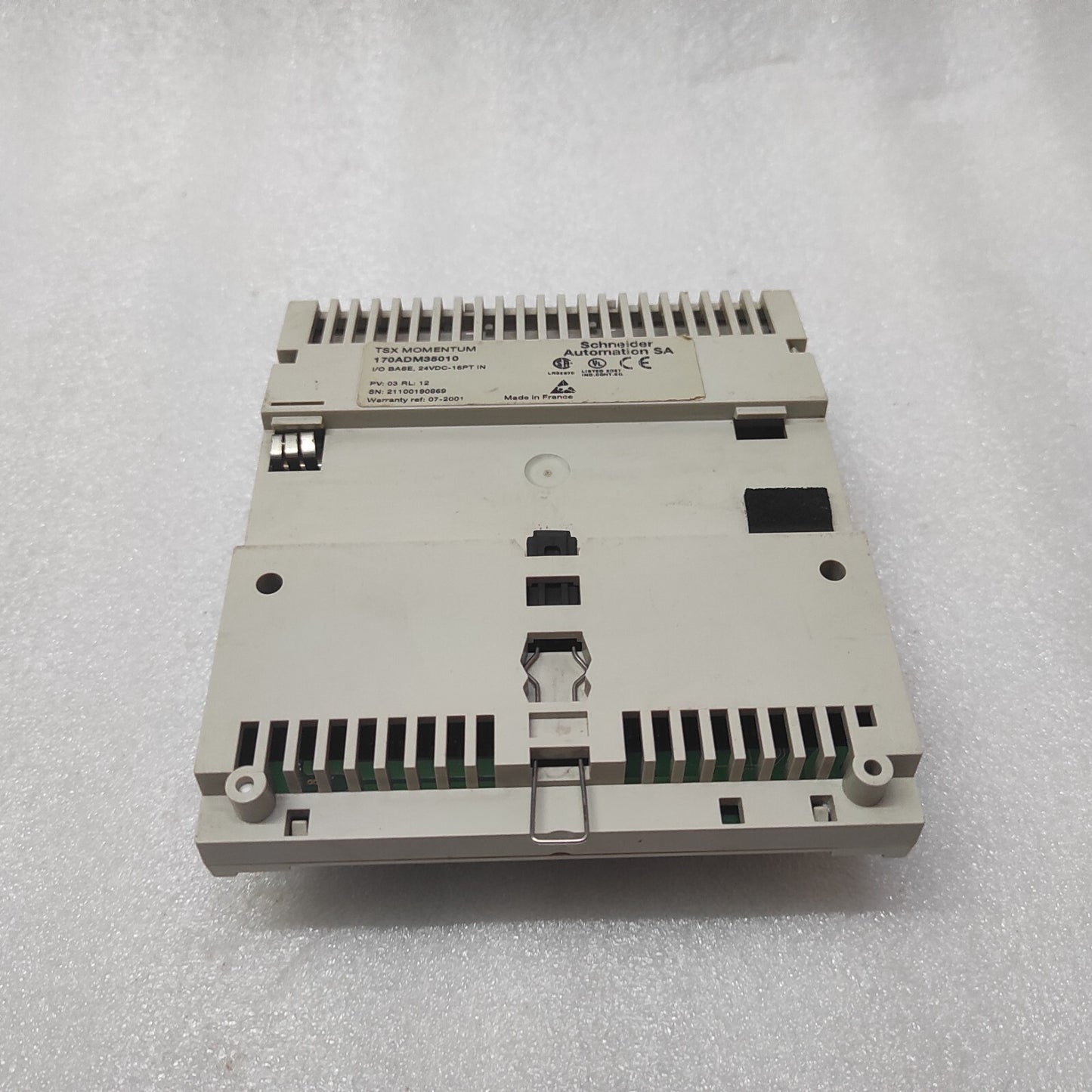 SE TSX MOMENTUM 170ADM35010 I/O BASE 24VDC 16PT