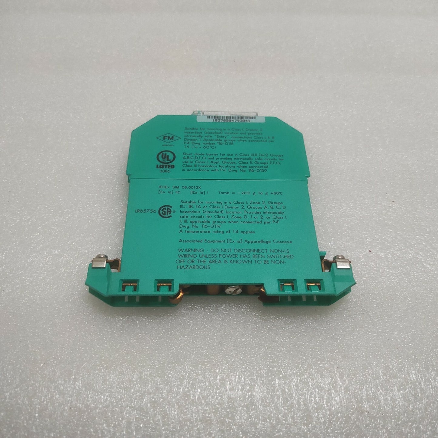 PEPPERL + FUCHS Z960 ZENER BARRIER 71858