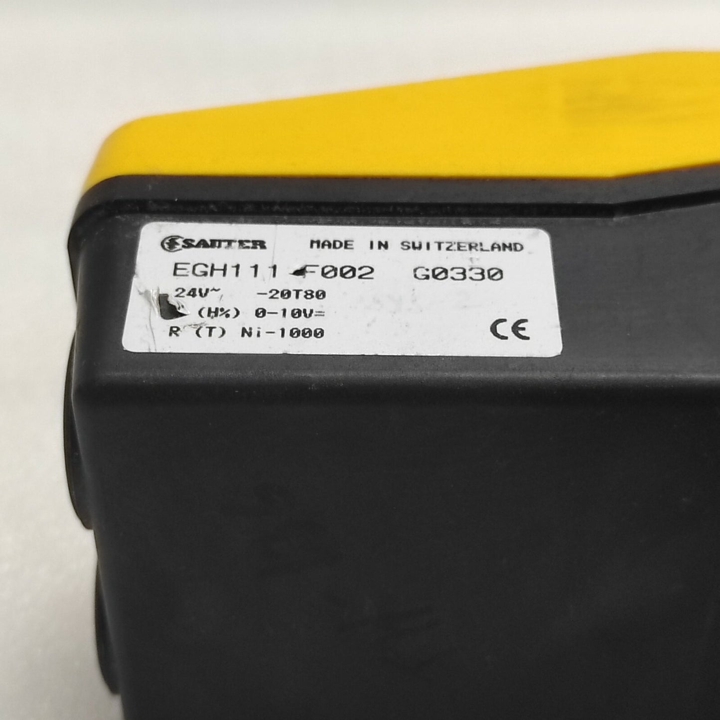 SAUTER EGH111-F002 DUCT TEMP SENSOR 24V EGH111-F002 G0330