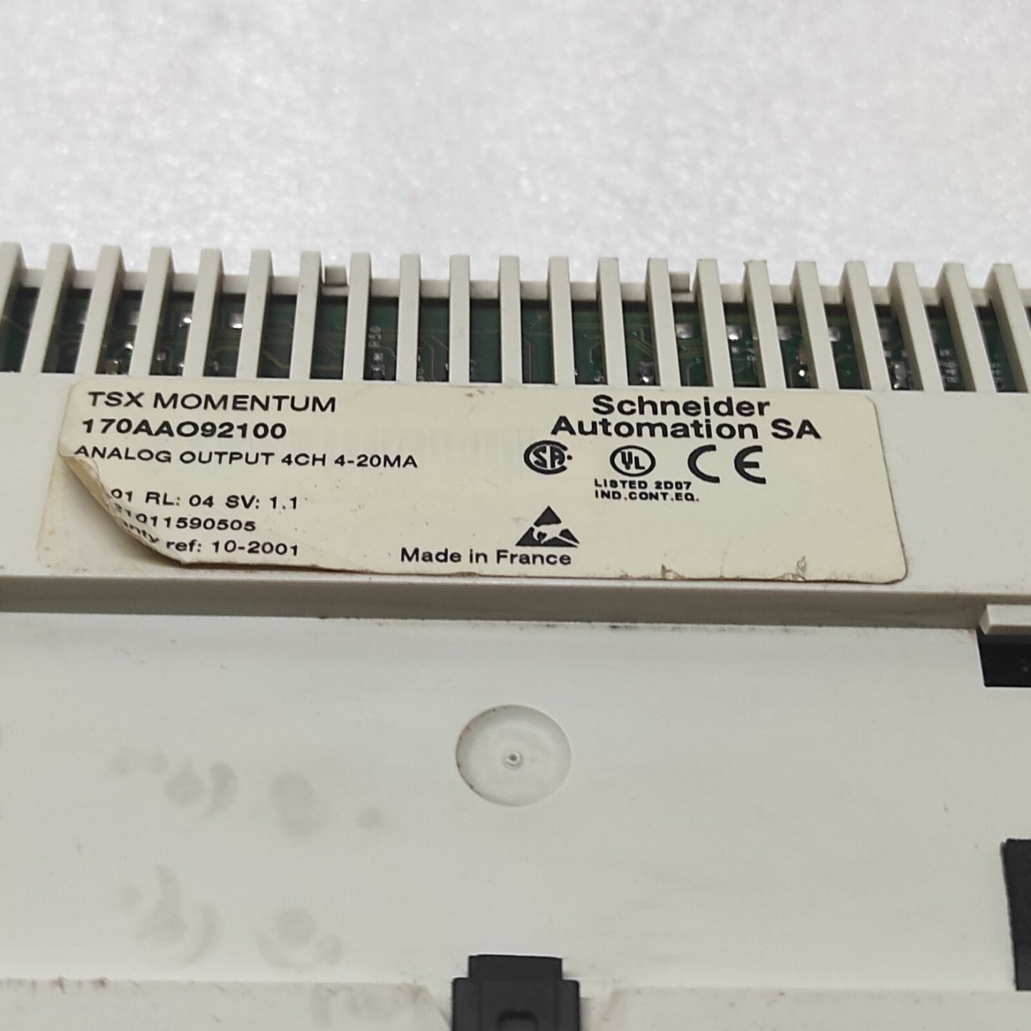 SE TSX MOMENTUM 170AAO92100 ANALOG OUTPUT 4CH
