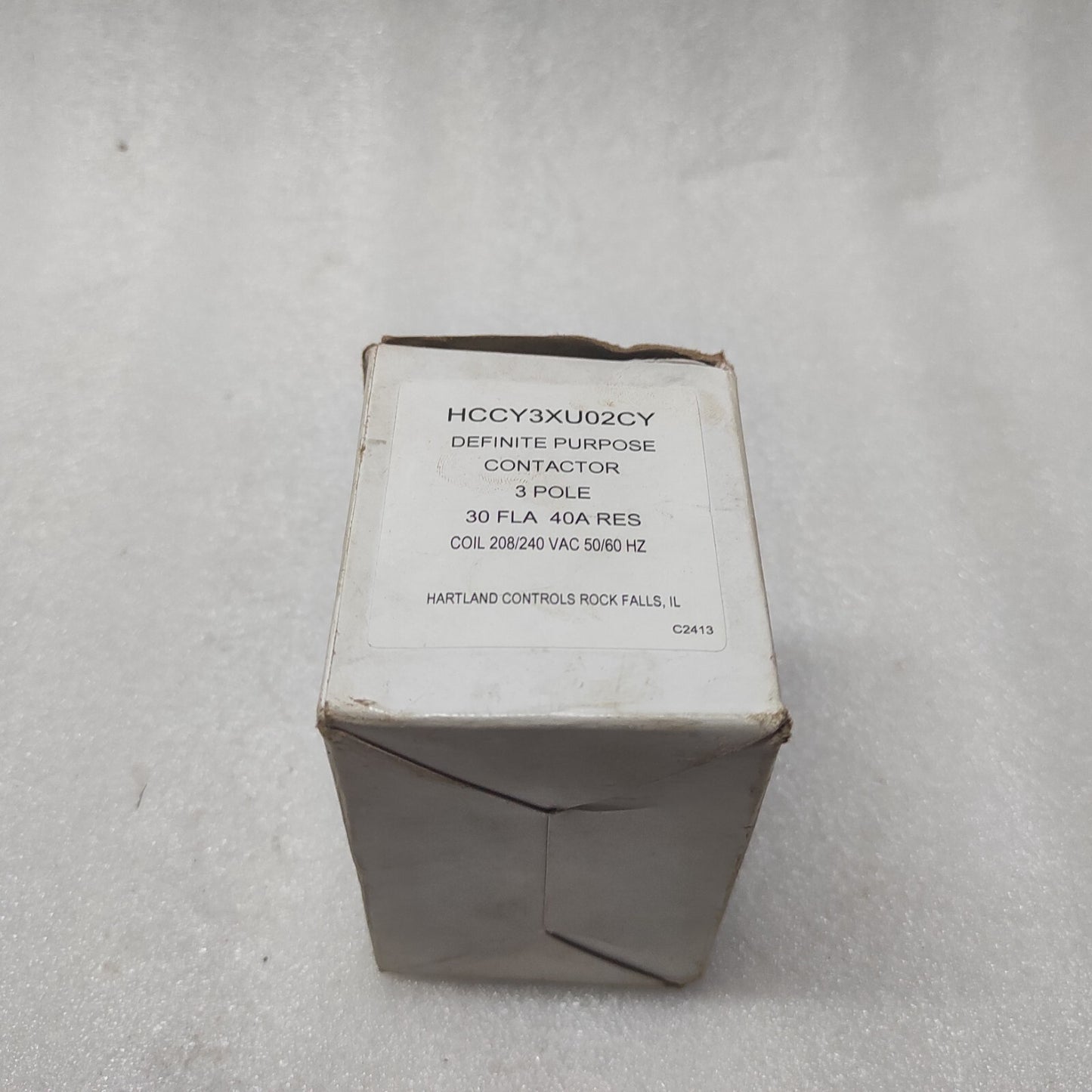 HARTLAND CONTROLS HCCY3XU02CY MAGNETIC CONTACTOR 208/240VAC