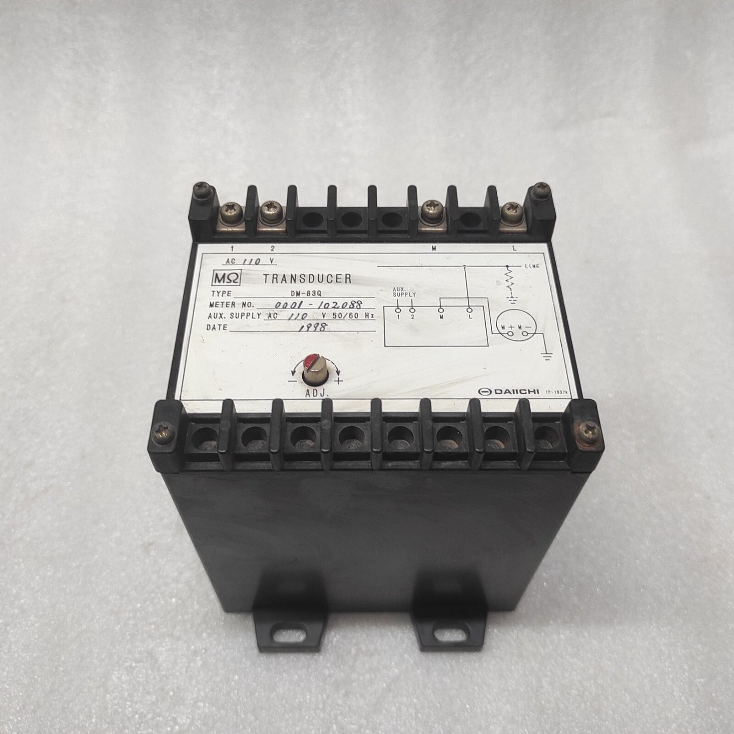 DAIICHI DM-83Q TRANSDUCER 110V