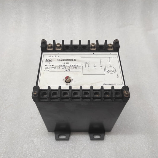 DAIICHI DM-83Q TRANSDUCER 110V