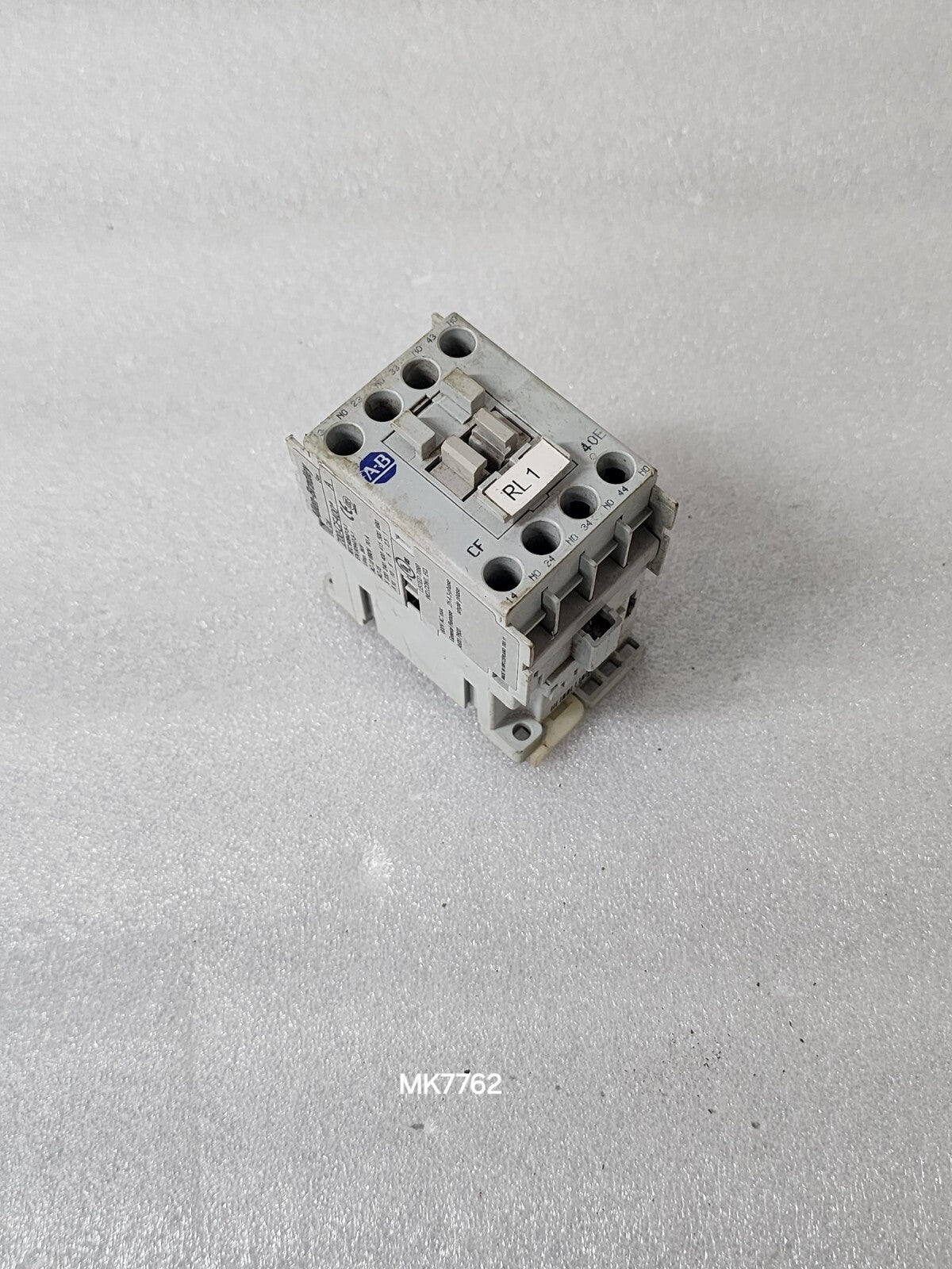 ALLEN BRADLEY CAT 700-CF400 SER A MAGNETIC CONTACTOR COIL VOLTAGE 110-120V