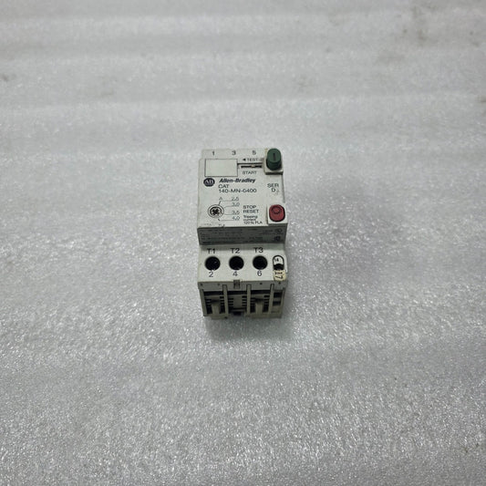 ALLEN BRADLEY 140-MN-0400 THERMAL OVERLOAD RELAY 2.5-4.0A MOTOR PROTECTION RELAY