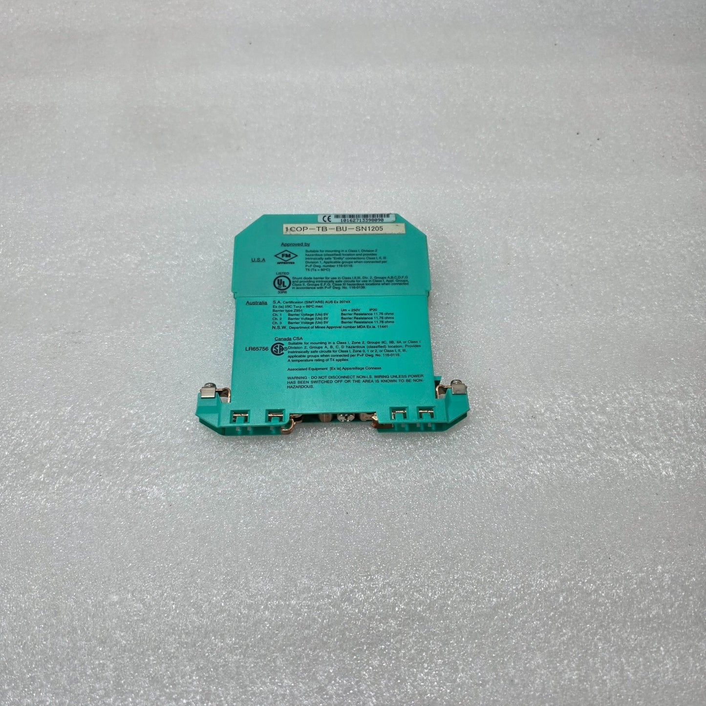 PEPPERL + FUCHS Z954 ZENER BARRIER 71863