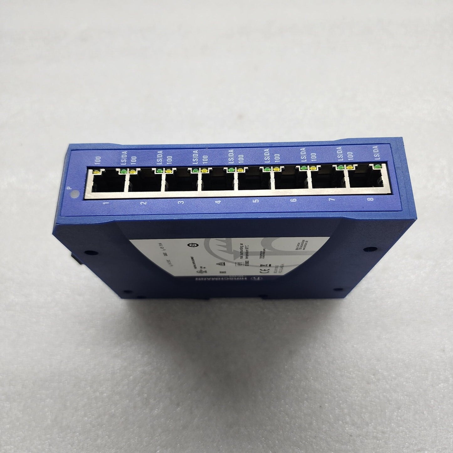 HIRSCHMANN SPIDER II 8TX RAIL SWITCH
