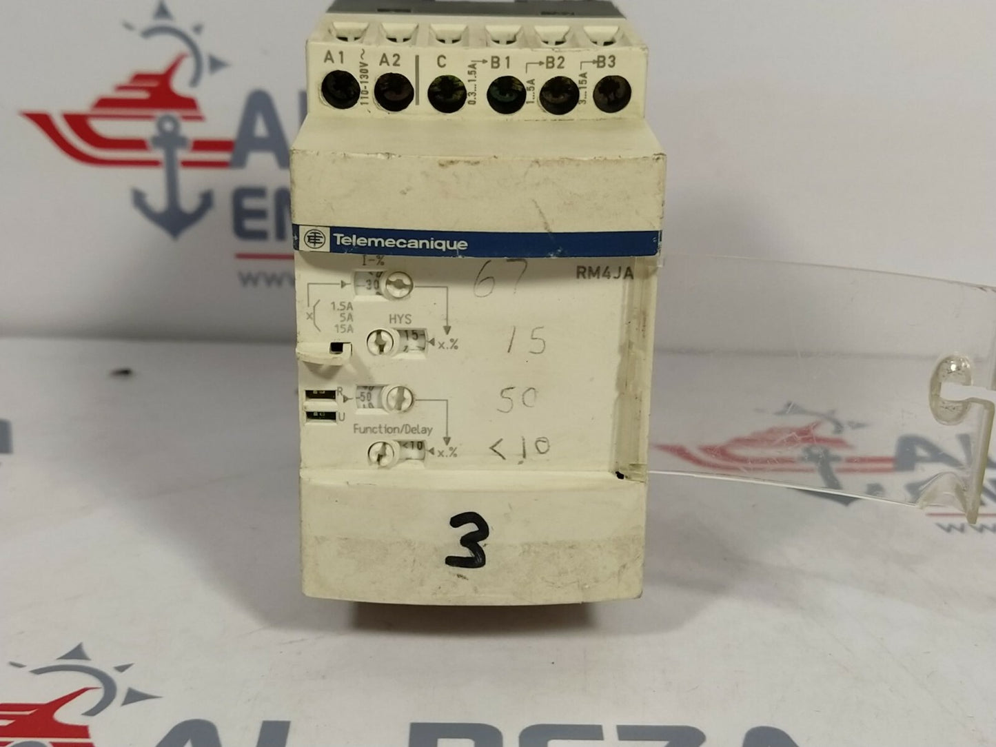 Telemecanique RM4JA Current Measurement Relay RM4JA32F 110-130V