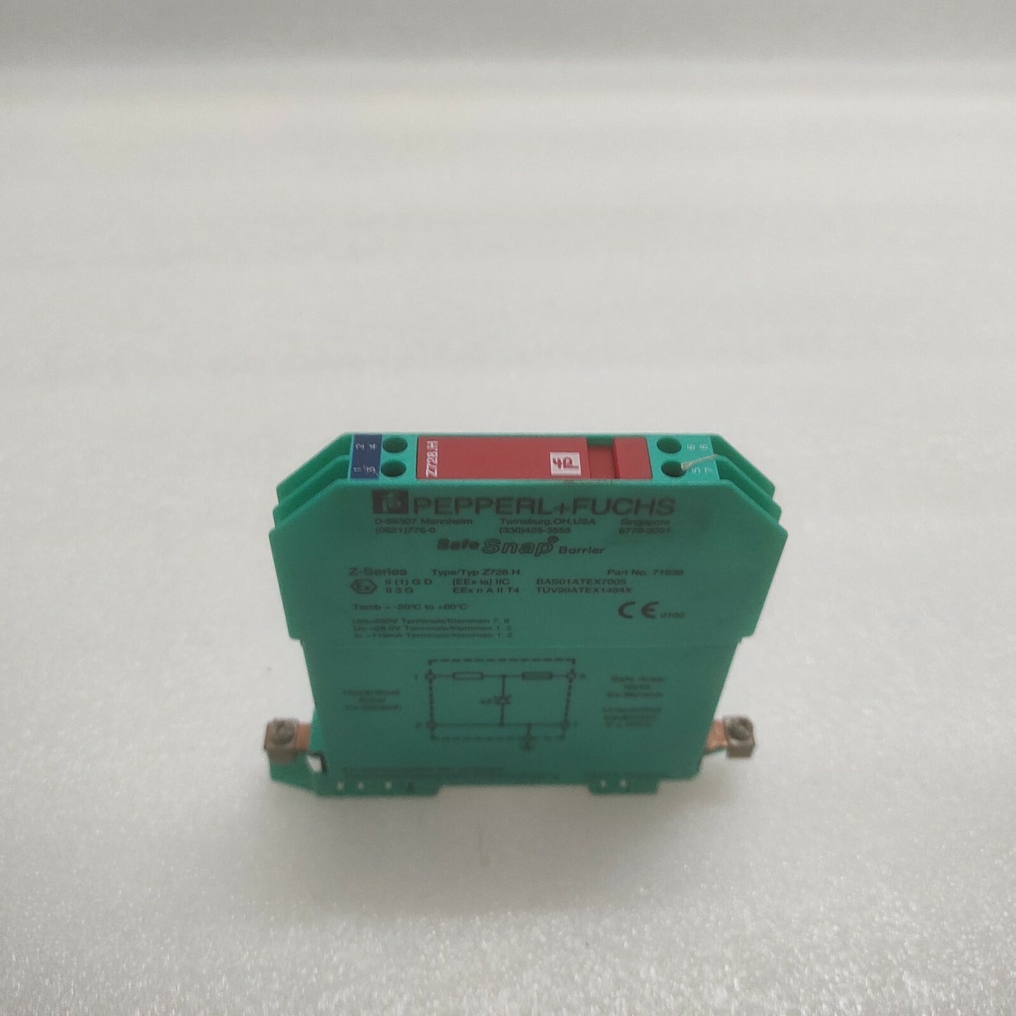 PEPPERL + FUCHS Z728.H ZENER BARRIER 71938