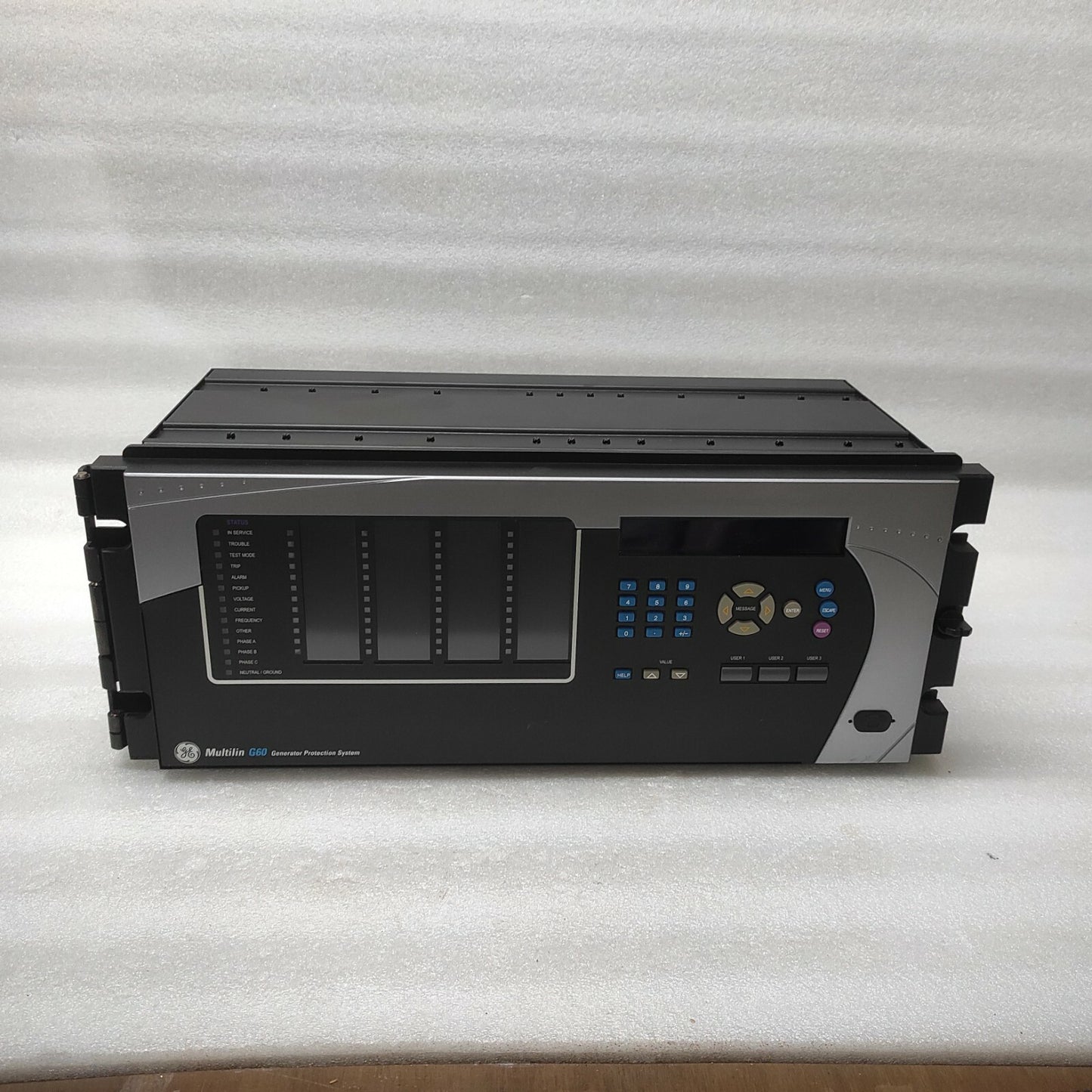GE MULTILIN G60 G60E00HKHF8LH6DMXXPXXUXXWXX GENERATOR PROTECTION SYSTEM 1601-011
