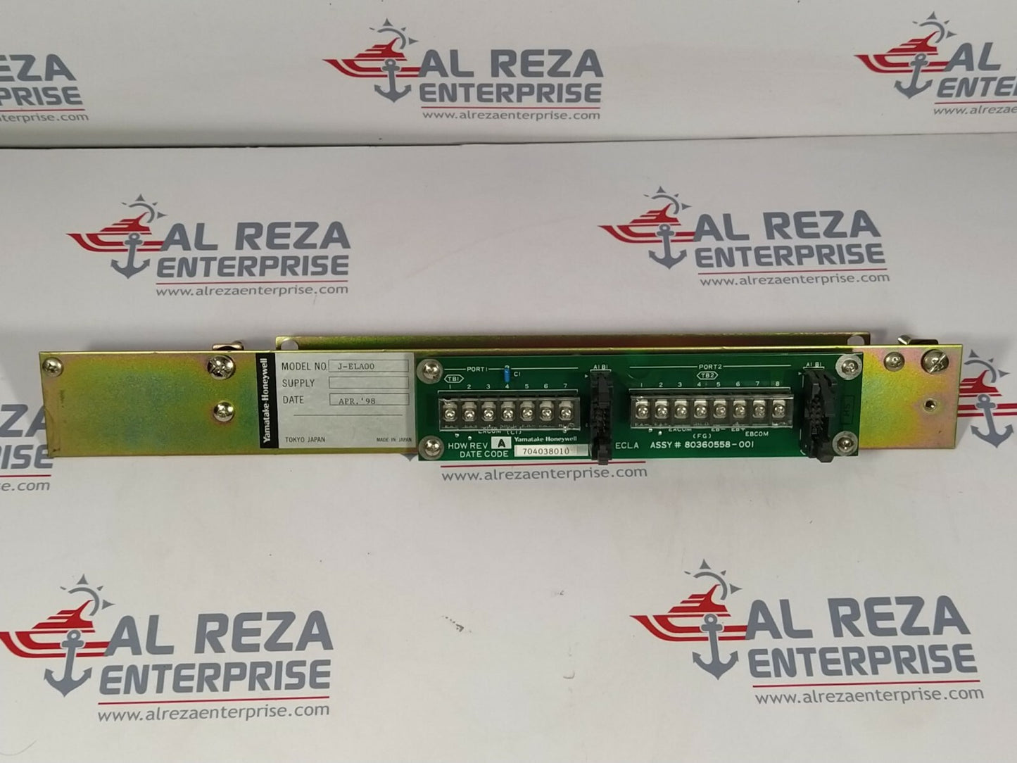 Honeywell J-ELA00 704038010 Revision A 80360558-001