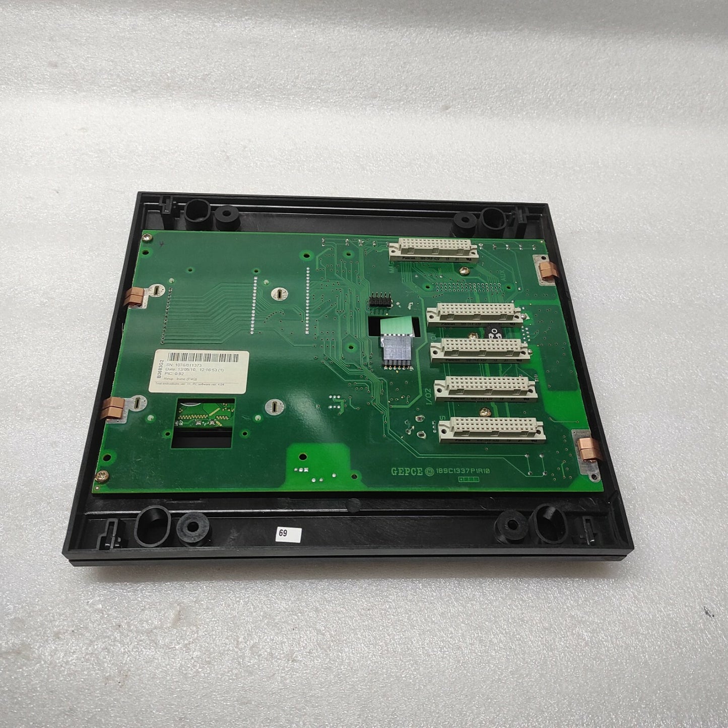 GE MULTILIN 650 BAY CONTROLLER FRONT DISPLAY 189C1337P1R10