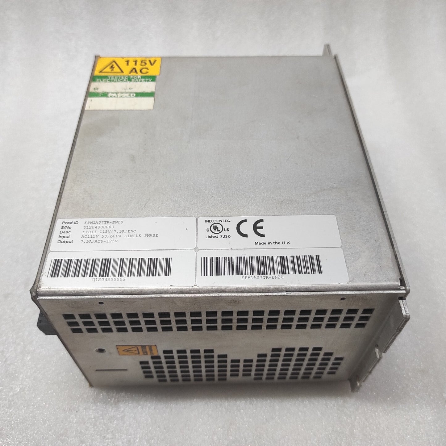 BALDOR FLEX FPH1A07TR-EN20 SRVO DRIVE 9611918
