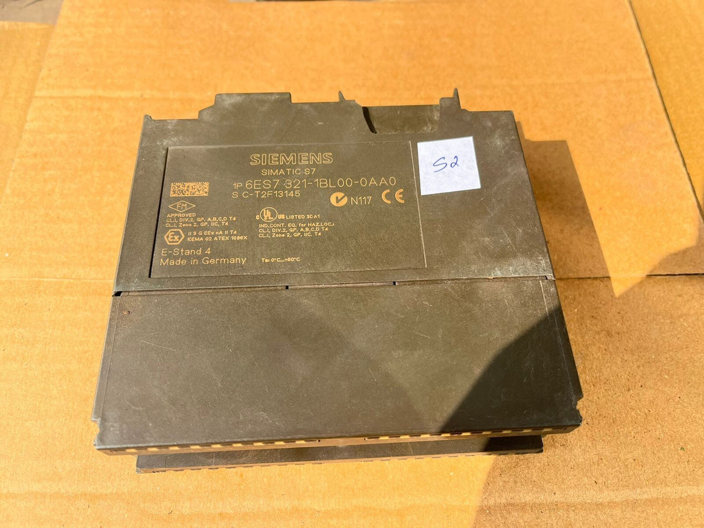 6ES7 321-1BL00-0AA0 NOT TESTED - FOR PARTS - NOT WORKING