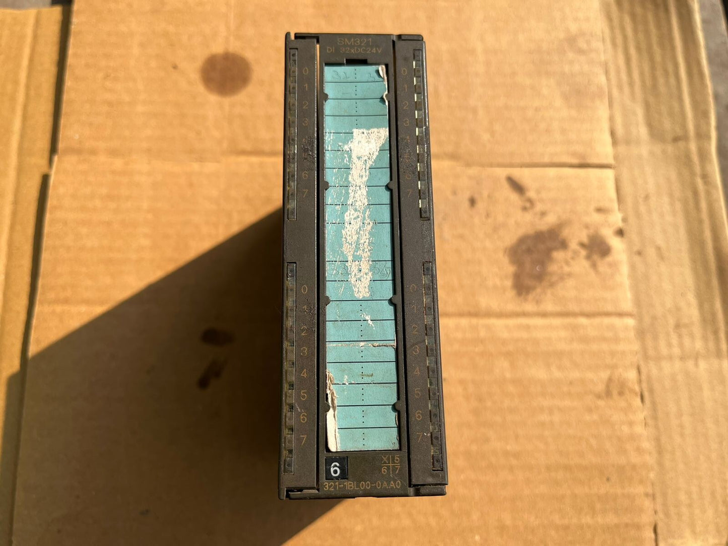 6ES7 321-1BL00-0AA0 NOT TESTED - FOR PARTS - NOT WORKING
